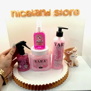 پک ۴عددی یارا |ست عطرمو عطربیکینی کره بدن و لوسیون بدن